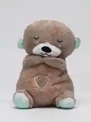 Бежевый меланж зайка засыпайки, игрушка для сна