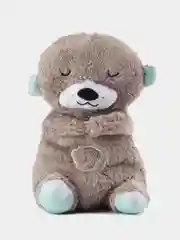 Бежевый меланж зайка засыпайки, игрушка для сна