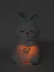 Белый зайка засыпайки, игрушка для сна