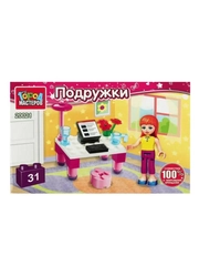 Конструктор Город мастеров "За учёбой", 31 деталь