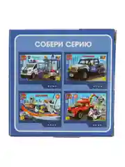 Конструктор Город мастеров "Полицейский на машине", 26 деталей