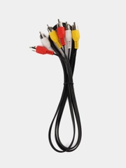 Шнур 3RCA/3RCA 1.2метра CADENA