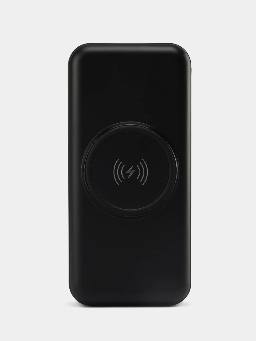 Power Bank с беспроводной зарядкой и встроенными кабелями lightning, USB, Type-c, microUSB