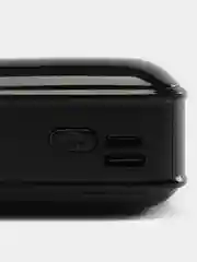 Повербанк 30000 со встроенными кабелями lightning, USB, USB Type-c, microUSB