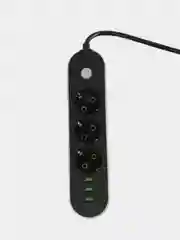 Сетевой фильтр 3 розетки, с 3-мя USB портами зарядки, удлинитель