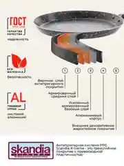 Сковорода блинная Doma Constant Fine 22 см