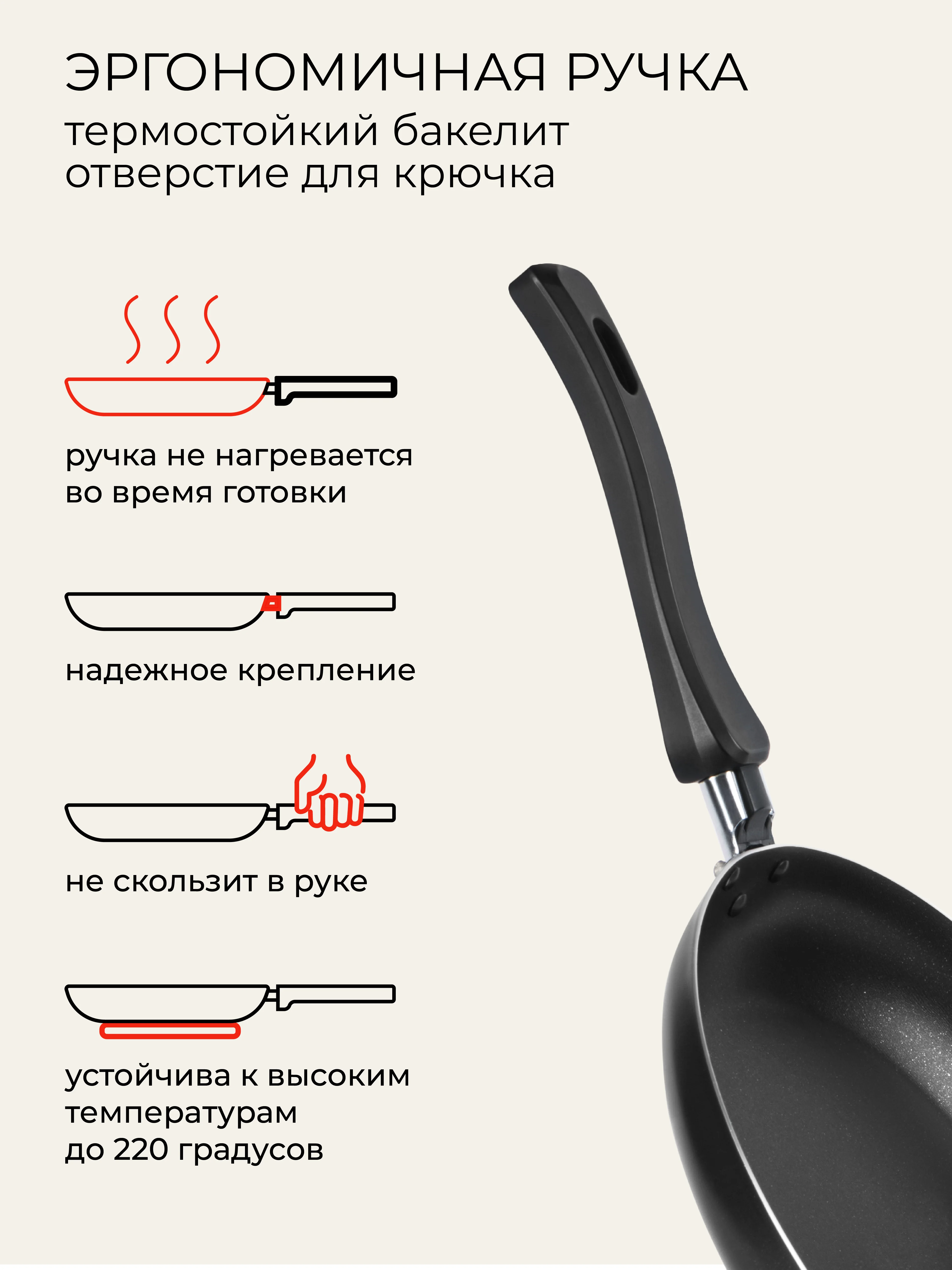 Сковорода блинная Doma Constant Promo 22см