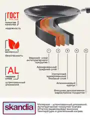 Сковорода блинная Doma Constant Promo 22см