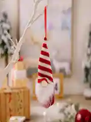 Белый елочные игрушки, новогодние Игрушки на ёлку Гномики 1 шт и набор 4 шт