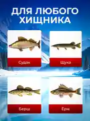 Набор для зимней рыбалки балансиры 5 шт