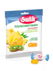 ЗУЛА Леденцы без сахара Мультивитамин 0,06кг