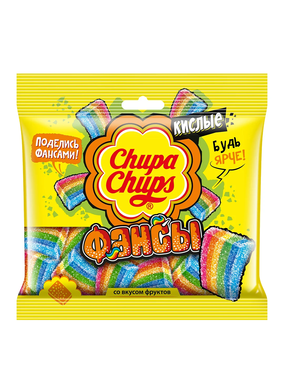 CHUPA-CHUPS Фансы Жевательный мармелад 150г