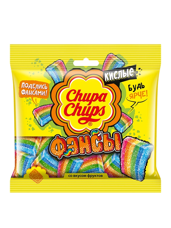 CHUPA-CHUPS Фансы Жевательный мармелад 150г