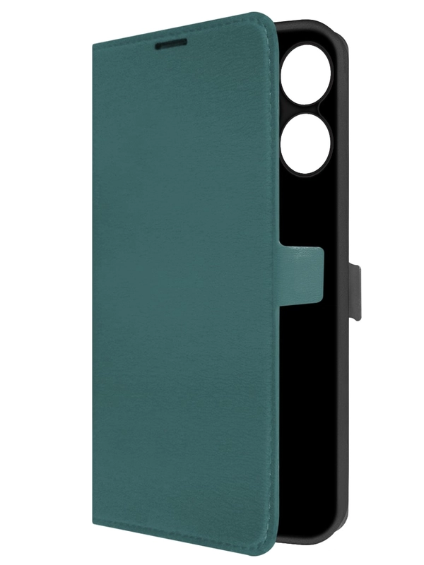 Чехол-книжка Krutoff Eco Book для Realme C61/C63 зелёный опал
