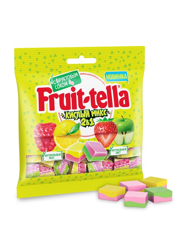 Fruittella Жевательные конфеты Кислый Микс 70г