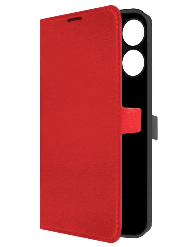 Чехол-книжка Krutoff Eco Book для Realme C61/C63 красный