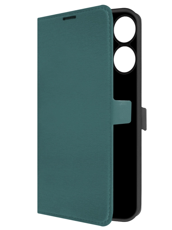 Чехол-книжка Krutoff Eco Book для Realme Note 60/Note 60X зелёный опал