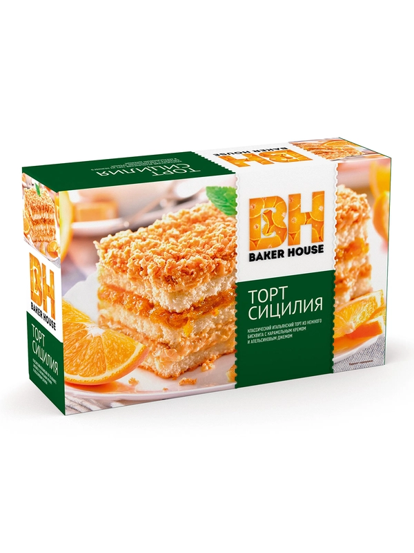 Торт бискв. Baker House Сицилия 350г