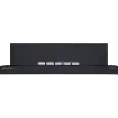 Черный телескопическая вытяжка MEFERI SLIDEBOX60BK LIGHT, 60 см, черный, 650m3/h