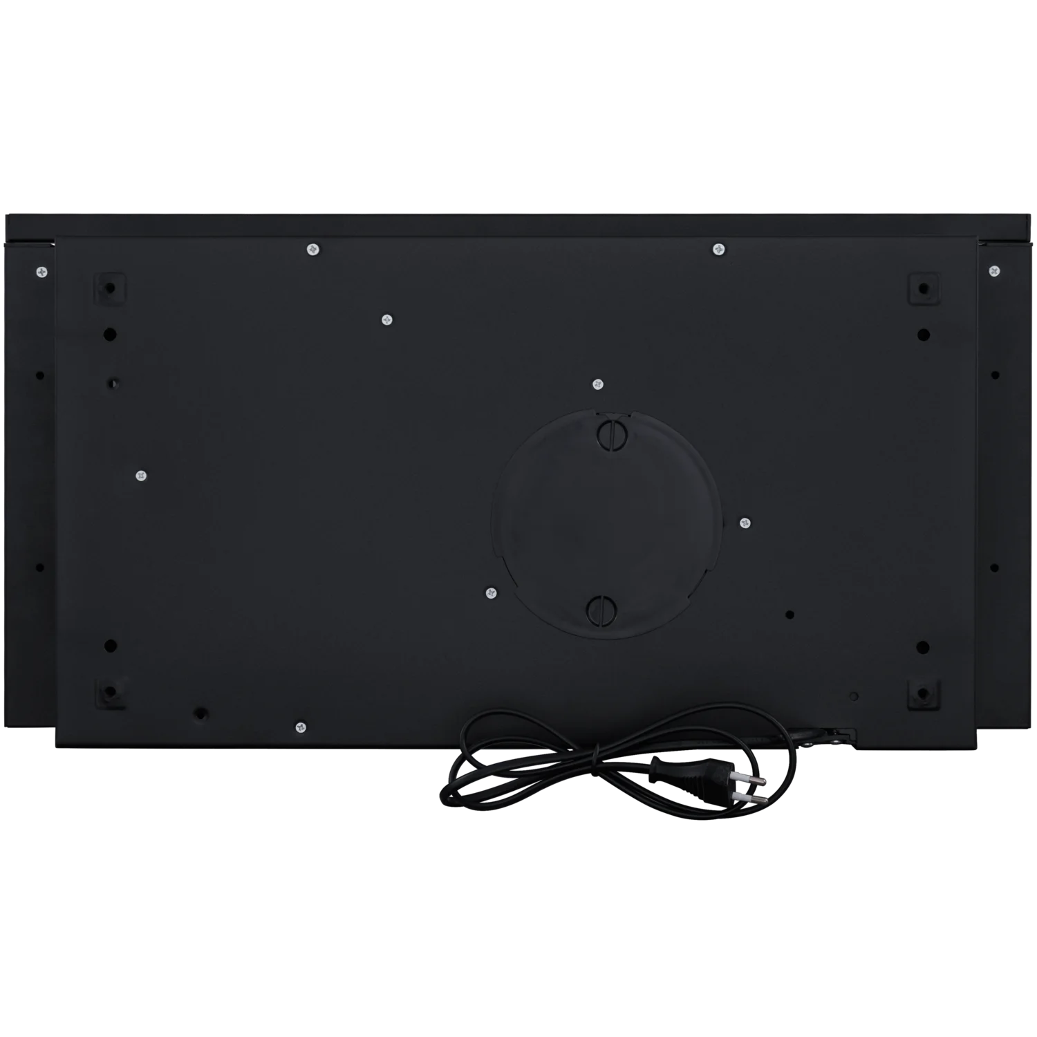 Черный телескопическая вытяжка MEFERI SLIDEBOX60BK LIGHT, 60 см, черный, 650m3/h