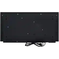 Черный телескопическая вытяжка MEFERI SLIDEBOX60BK LIGHT, 60 см, черный, 650m3/h