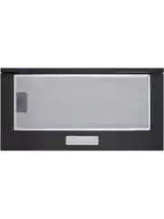 Черный телескопическая вытяжка MEFERI SLIDEBOX60BK LIGHT, 60 см, черный, 650m3/h