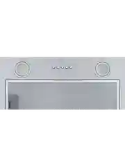 Серебряный вытяжка для кухни встраиваемая MEFERI INBOX60IX ULTRA, ширина 60 см, 1100 m3, серебристый