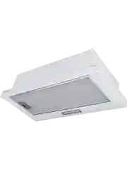Белый телескопическая вытяжка MEFERI SLIDEBOX60WH LIGHT, 60 см, белый, отвод, циркуляция