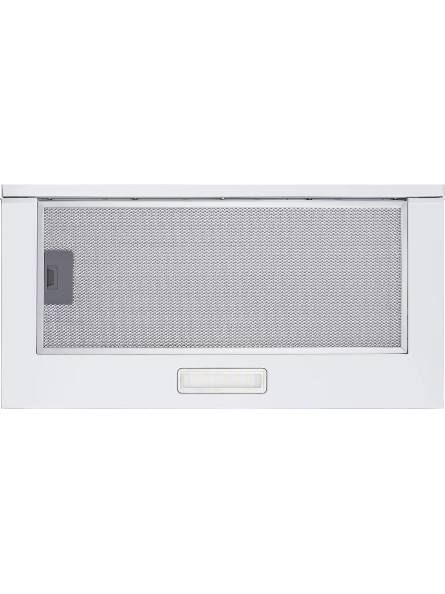 Белый телескопическая вытяжка MEFERI SLIDEBOX60WH LIGHT, 60 см, белый, отвод, циркуляция