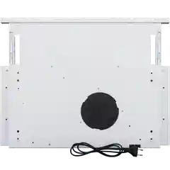 Белый телескопическая вытяжка MEFERI SLIDEBOX60WH LIGHT, 60 см, белый, отвод, циркуляция