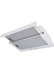 Белый телескопическая вытяжка MEFERI SLIDEBOX60WH LIGHT, 60 см, белый, отвод, циркуляция
