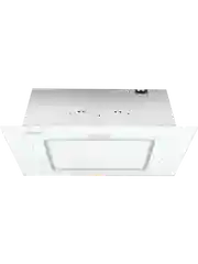Белый вытяжка для кухни MEFERI INBOX60WH GLASS ULTRA. 60 см, стекло, белый
