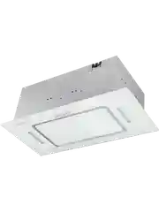 Белый вытяжка для кухни MEFERI INBOX60WH GLASS ULTRA. 60 см, стекло, белый