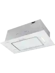 Белый вытяжка для кухни MEFERI INBOX60WH GLASS ULTRA. 60 см, стекло, белый