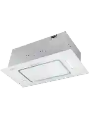 Белый вытяжка для кухни MEFERI INBOX60WH GLASS ULTRA. 60 см, стекло, белый