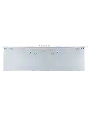 Белый вытяжка для кухни встраиваемая MEFERI INBOX60WH LIGHT, ширина 60 см, белый