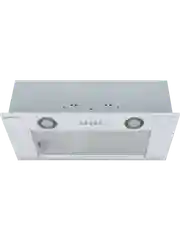 Белый вытяжка для кухни встраиваемая MEFERI INBOX60WH LIGHT, ширина 60 см, белый