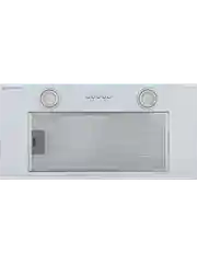 Белый вытяжка для кухни встраиваемая MEFERI INBOX60WH LIGHT, ширина 60 см, белый