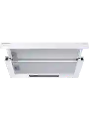 Белый телескопическая вытяжка MEFERI SLIDEBOX60WH POWER, 60 см, белая