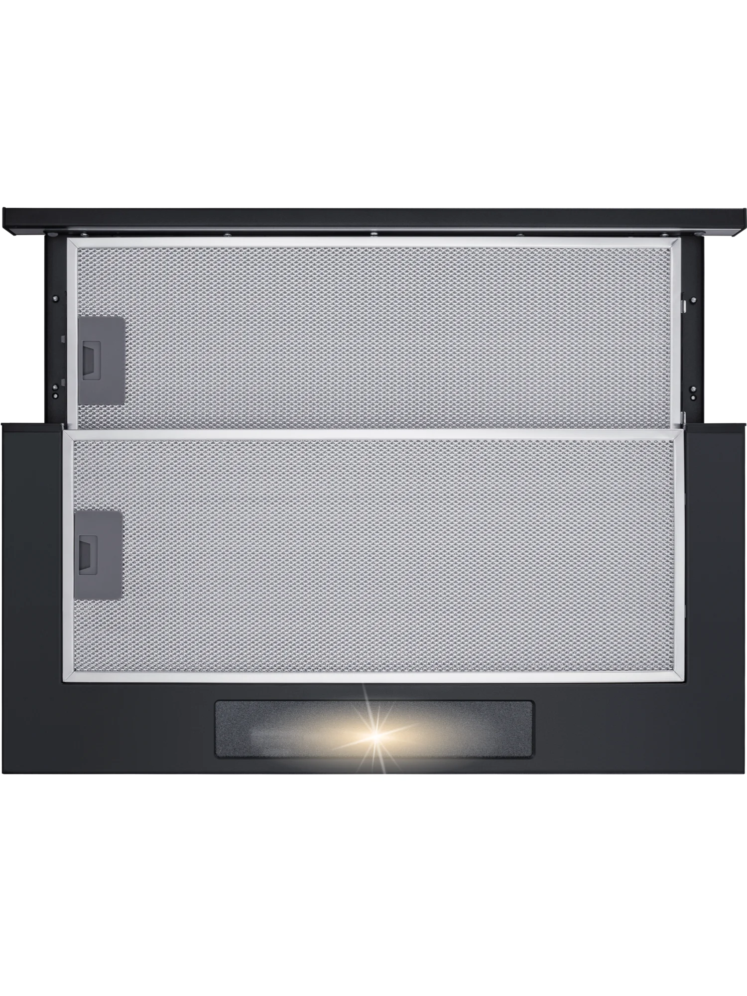 Черный телескопическая вытяжка на кухню встраиваемая MEFERI SLIDEBOX60BK POWER, 60 см, черный
