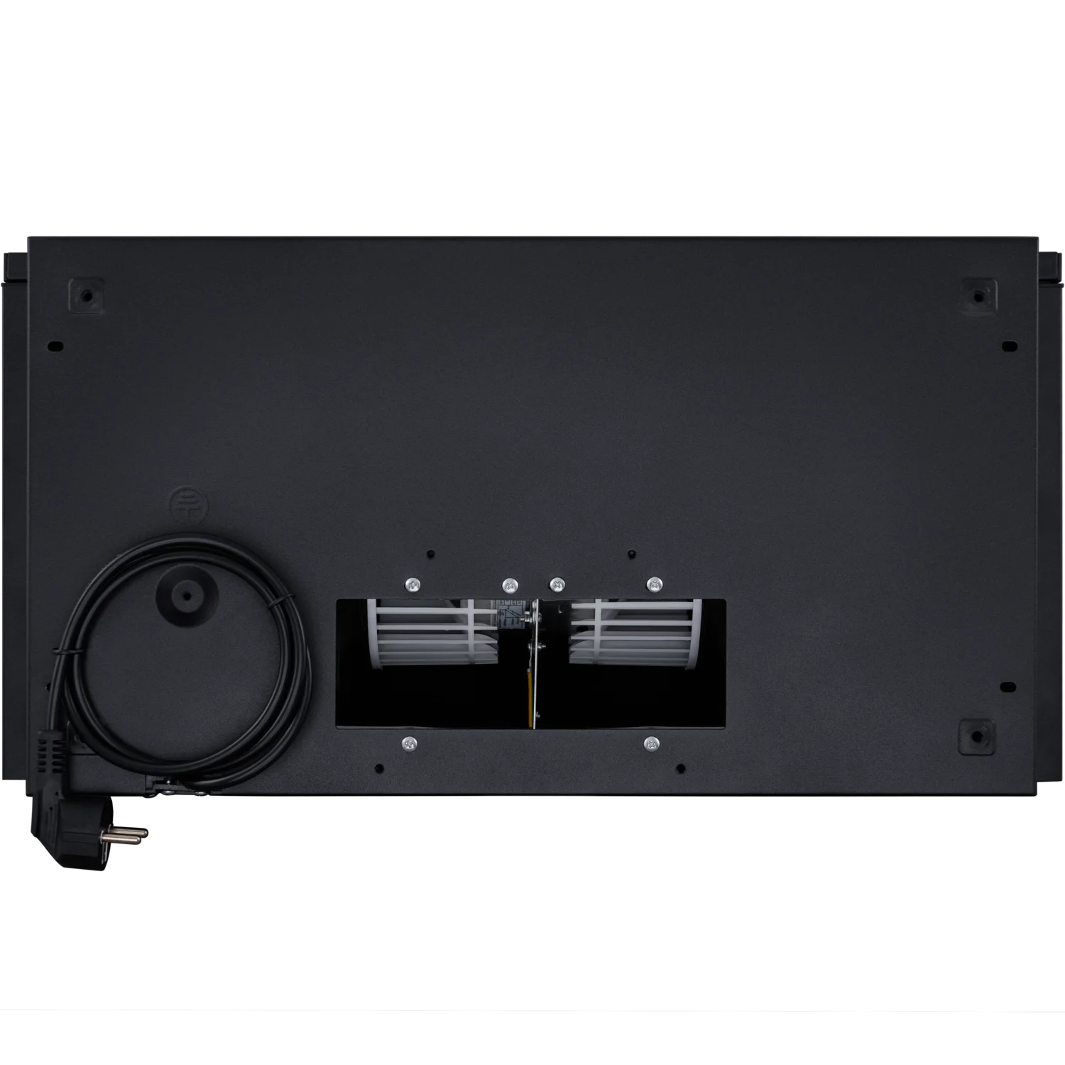 Черный телескопическая вытяжка на кухню встраиваемая MEFERI SLIDEBOX60BK POWER, 60 см, черный