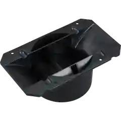 Черный телескопическая вытяжка на кухню встраиваемая MEFERI SLIDEBOX60BK POWER, 60 см, черный