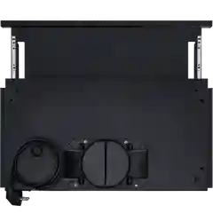 Черный телескопическая вытяжка на кухню встраиваемая MEFERI SLIDEBOX60BK POWER, 60 см, черный