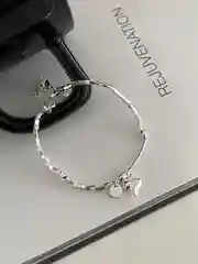 Серебряный компплект украшений, бижутерия, серьги, браслет, подарок на Новый год