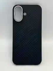 Чехол для iPhone 16, Карбон, Кевлар, MagSafe, ТИТАН