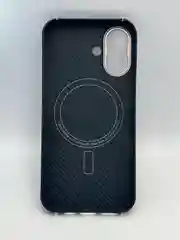 Чехол для iPhone 16, Карбон, Кевлар, MagSafe, ТИТАН
