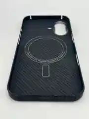Чехол для iPhone 16, Карбон, Кевлар, MagSafe, ТИТАН