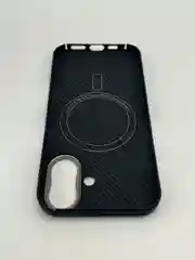 Чехол для iPhone 16, Карбон, Кевлар, MagSafe, ТИТАН