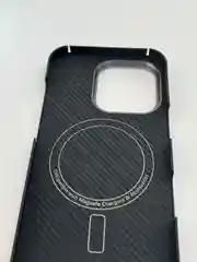 Чехол для iPhone 16 Pro, Карбон, Кевлар, MagSafe, ТИТАН