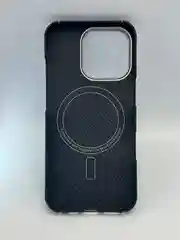 Чехол для iPhone 16 Pro Max, Карбон, Кевлар, MagSafe, ТИТАН